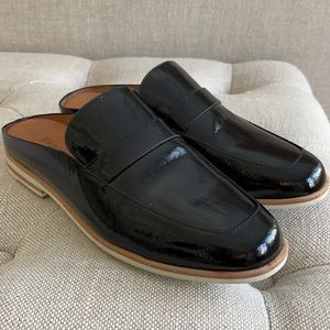 Gentle Souls by Kenneth Cole Black Patent Mules